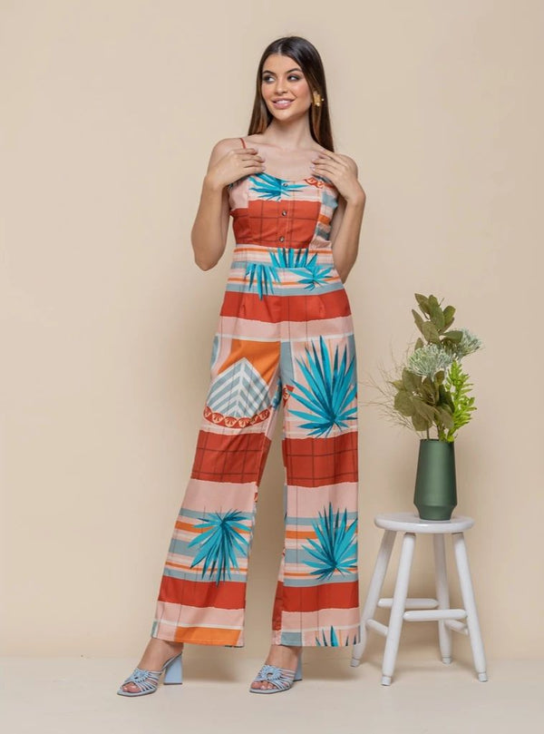 Macacão Estampa Floral 9848.   3B